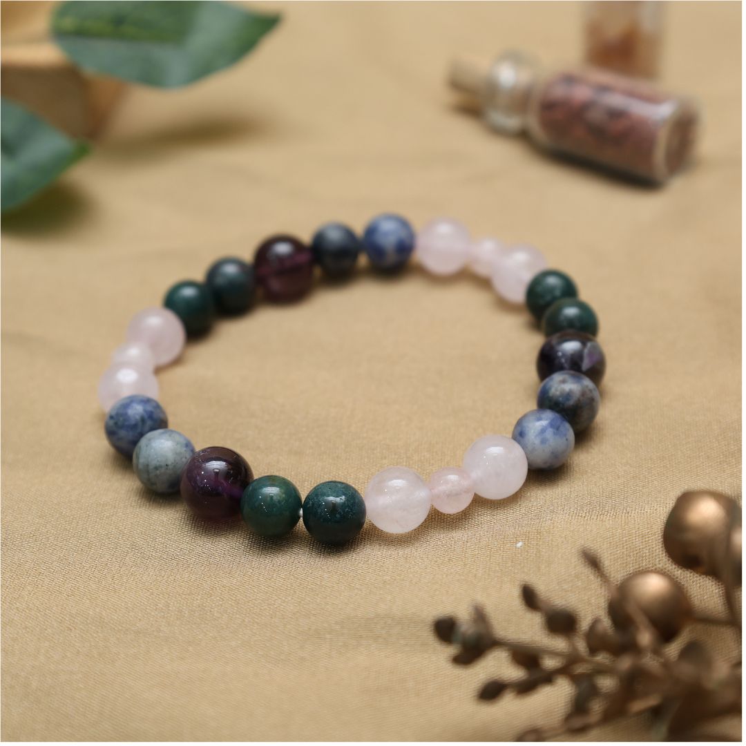 Blood Pressure Crystal Bracelet(Promotes Inner Calm & Positive Energy)