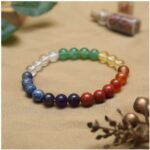 7 Chakra Crystal Bracelet-8mm(Balance Your Energy, Mind & Spirit)