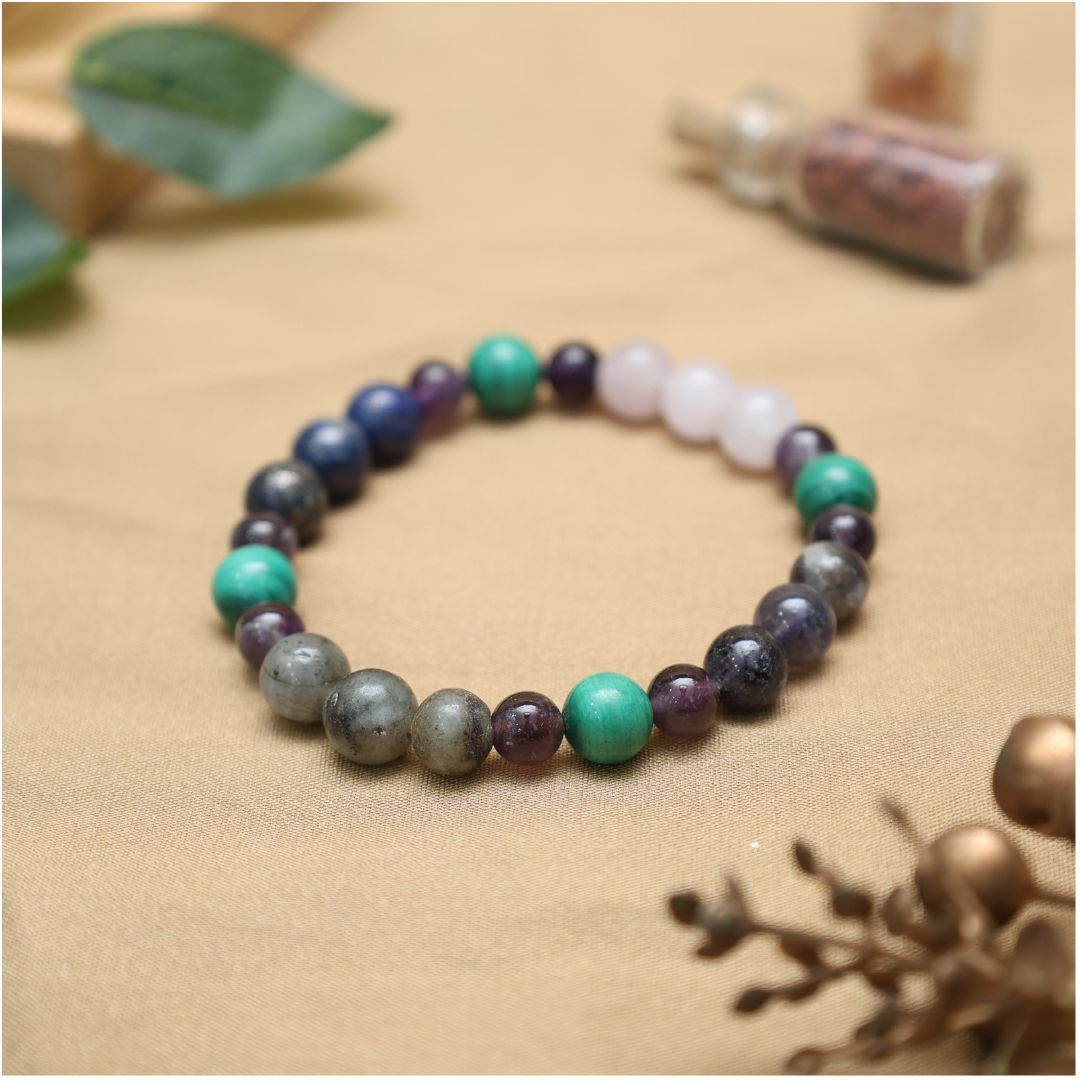 Eyesight Crystal Bracelet-8mm(Support & Overall Wellness)