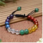 Seven Chakra Thread Crystal Bracelet(Align all seven chakras)