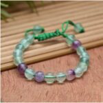 Fluorite Thread Crystal Bracelet-10mm(Focus & Concentration)