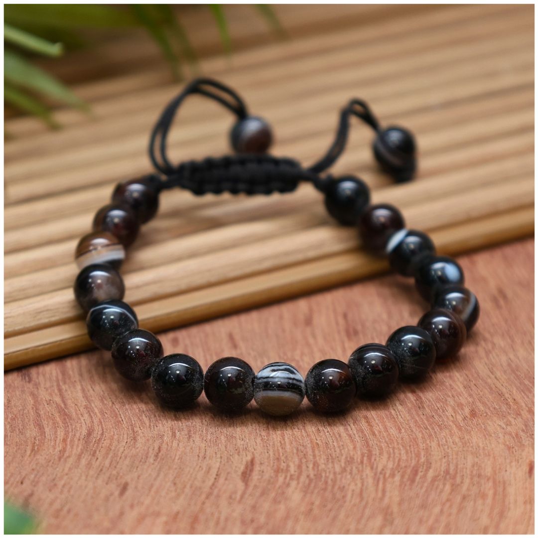 Sulemani Thread Crystal Bracelet-10mm(Grounding & Inner Strength)