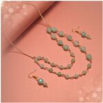 Green Aventurine Double Layer Jewellery Set(Growth & Self-belief)