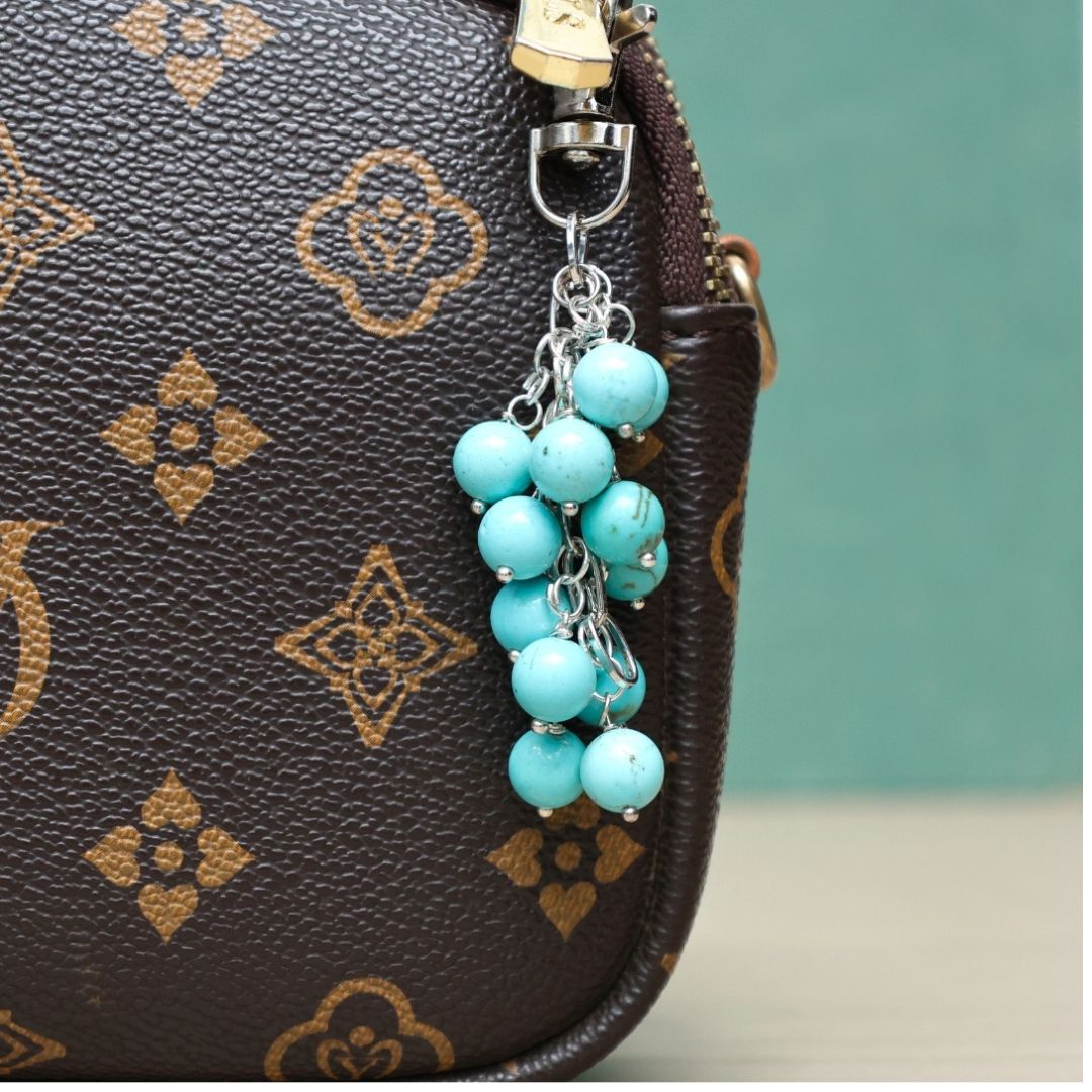 Firoza Crystal Keychain (Positivity & Prosperity)