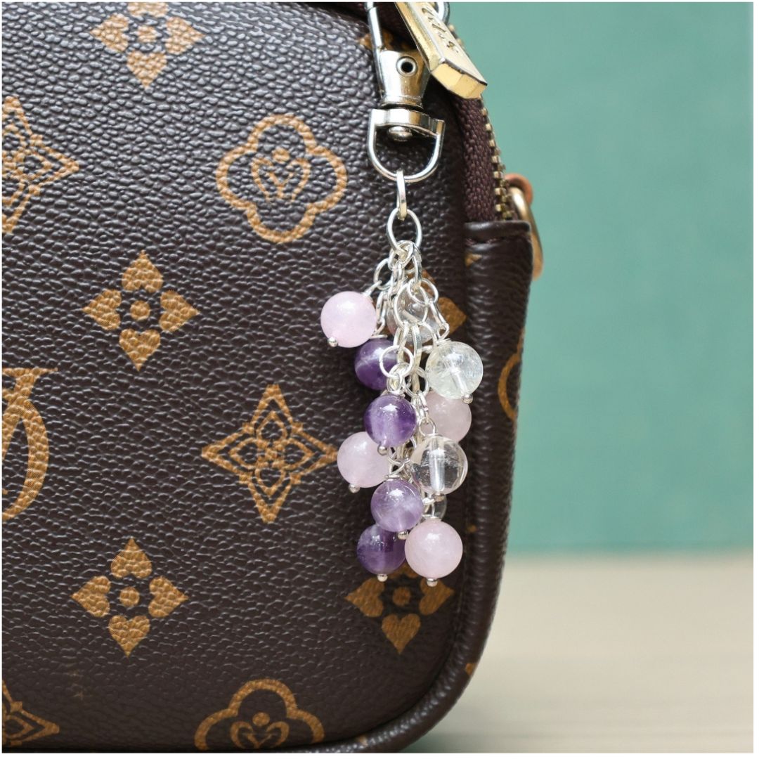 Mental Peace Crystal Keychain(Calmness & Reduce stress)