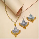 Citrine Beads Jewellery Set (Abundance & Confidence)