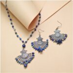 Lapis Luzli Beads Jewellery Set (Wisdom & Mental clarity)