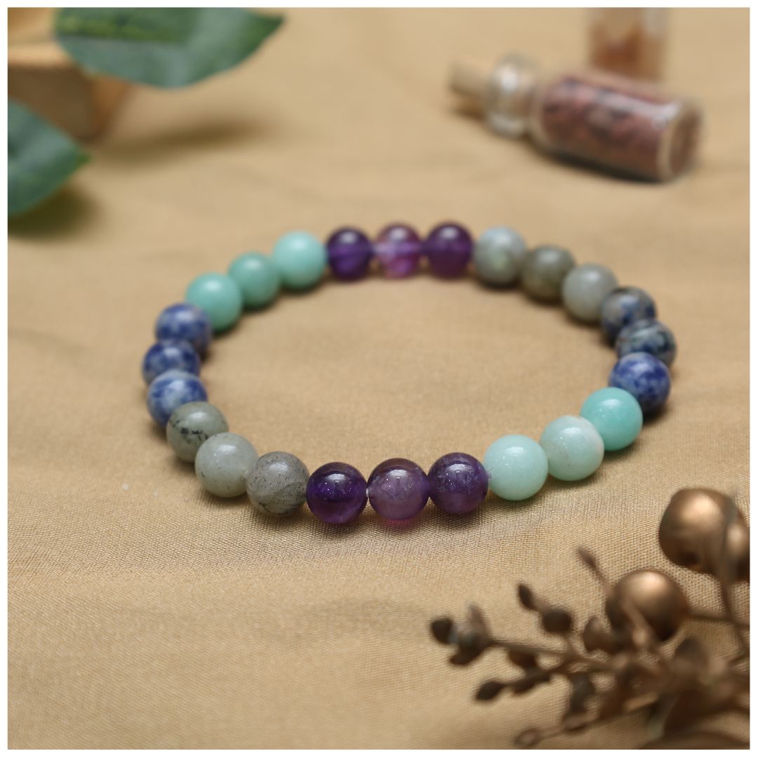 Metabolism Crystal Bracelet-8mm (Supports Overall Wellness & Vitality)