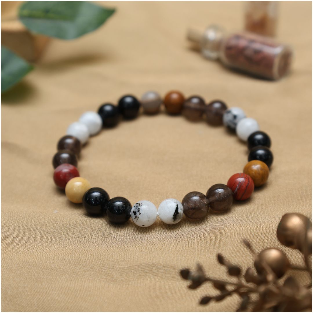 Hair Growth Crystal Bracelet- 8mm(Reduce Stress & Negative Energy)