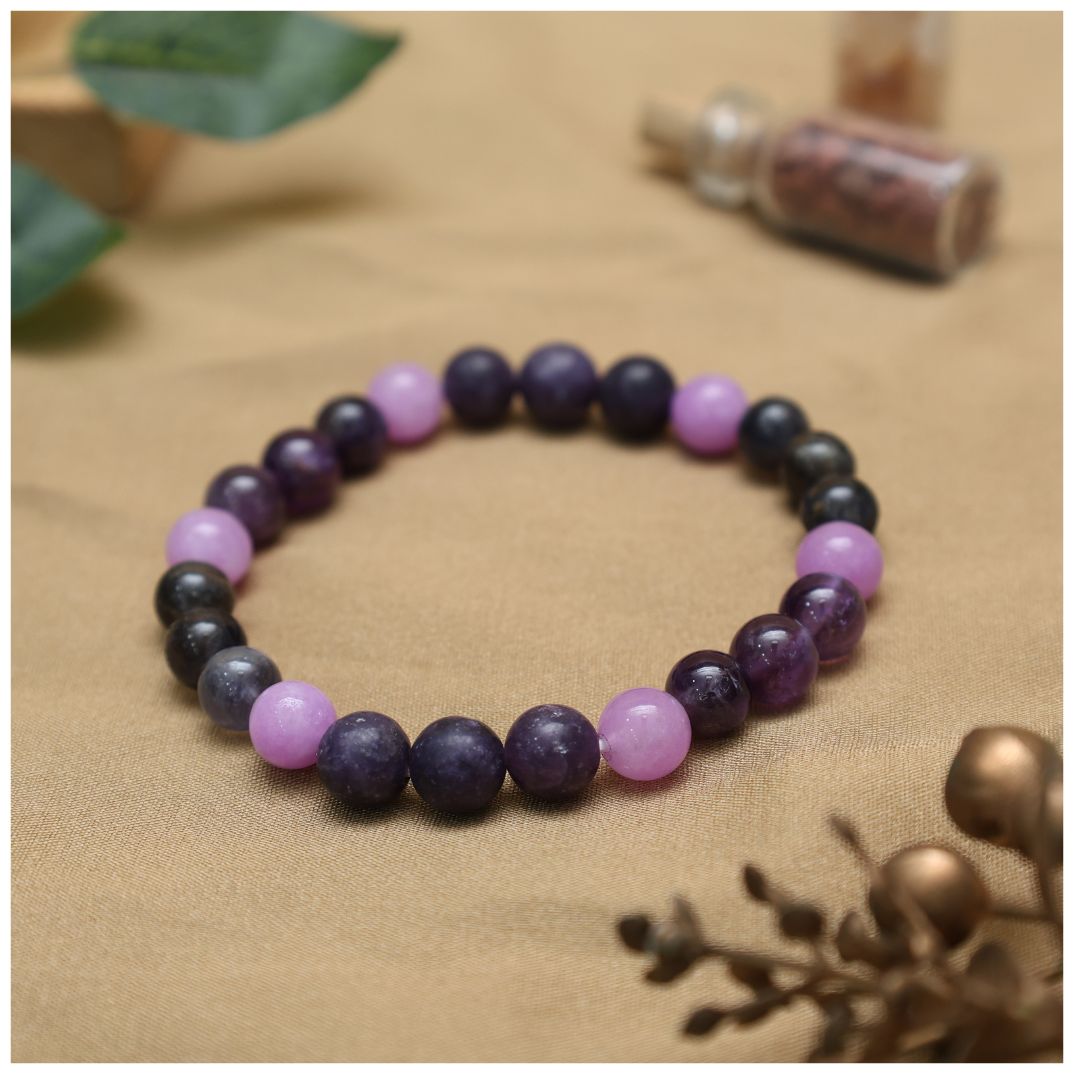 Addiction Crystal Bracelet-8mm(Emotional balance & inner peace)
