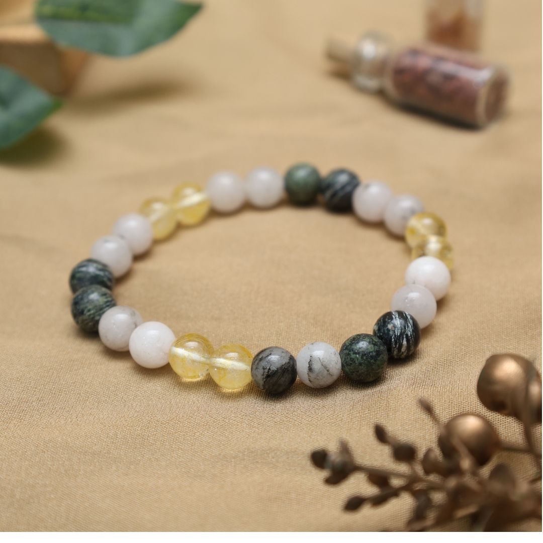 Diabetes Crystal Bracelet-8mm(spiritual growth & inner peace)
