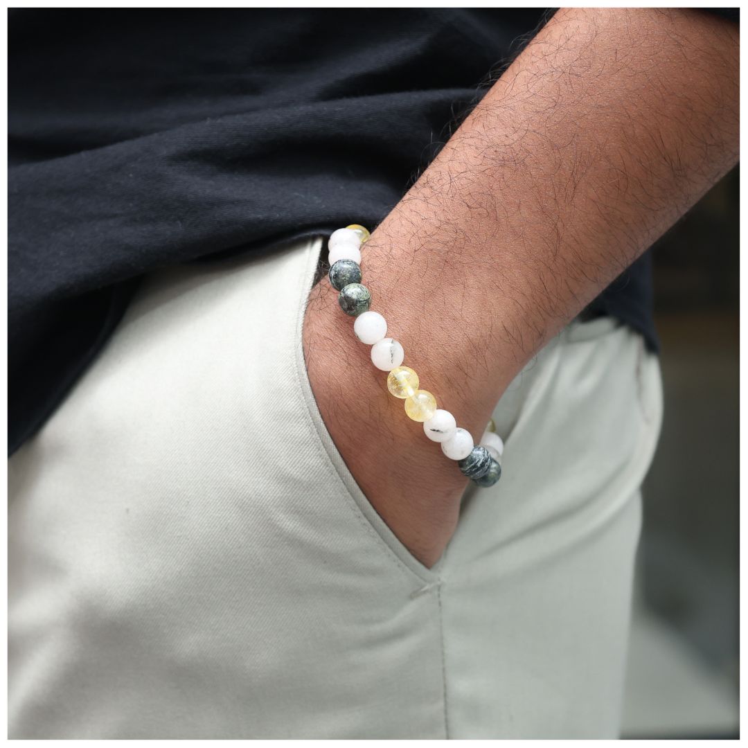 Diabetes Crystal Bracelet-8mm