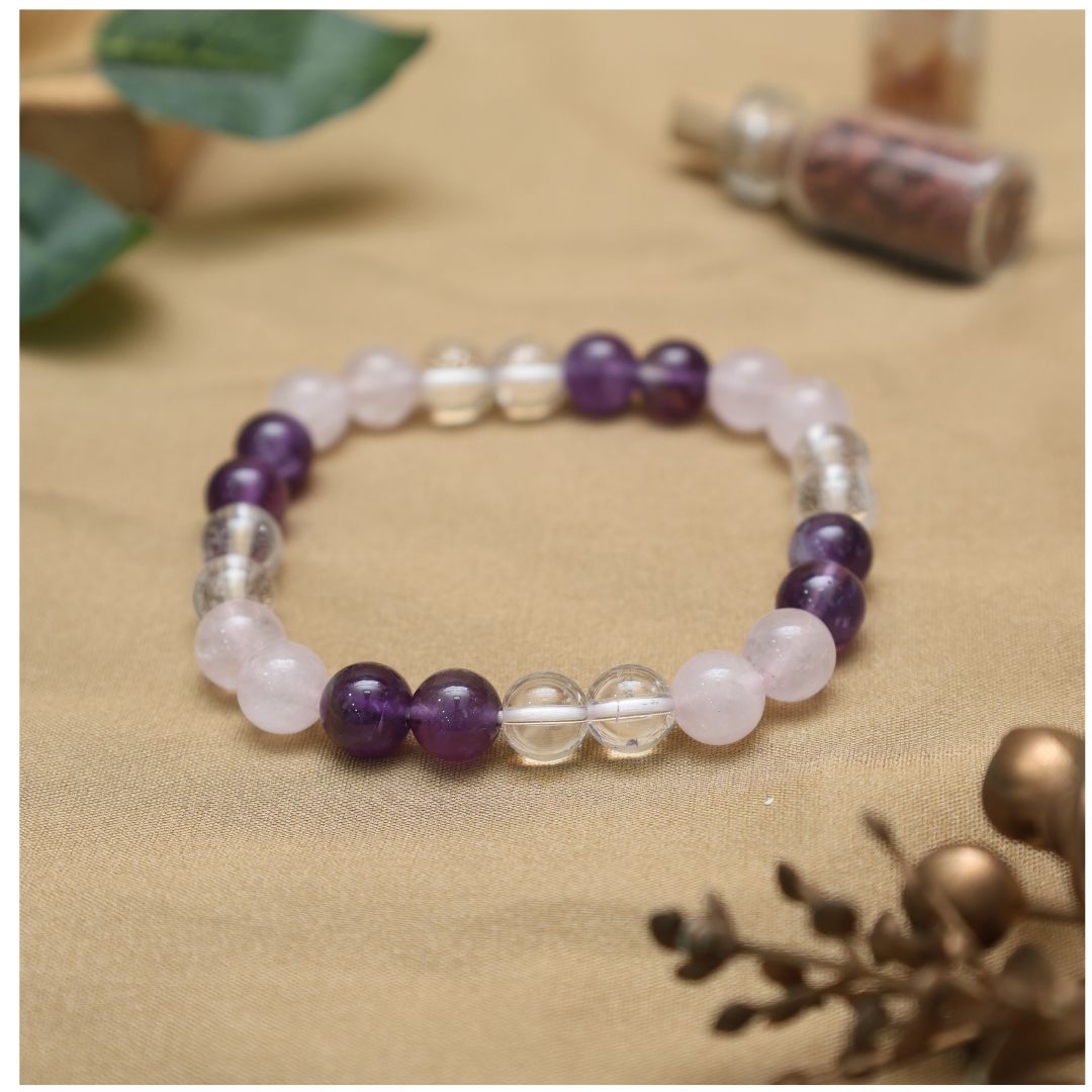 Mental Peace Crystal Bracelet-8mm(Self-love & inner harmony)