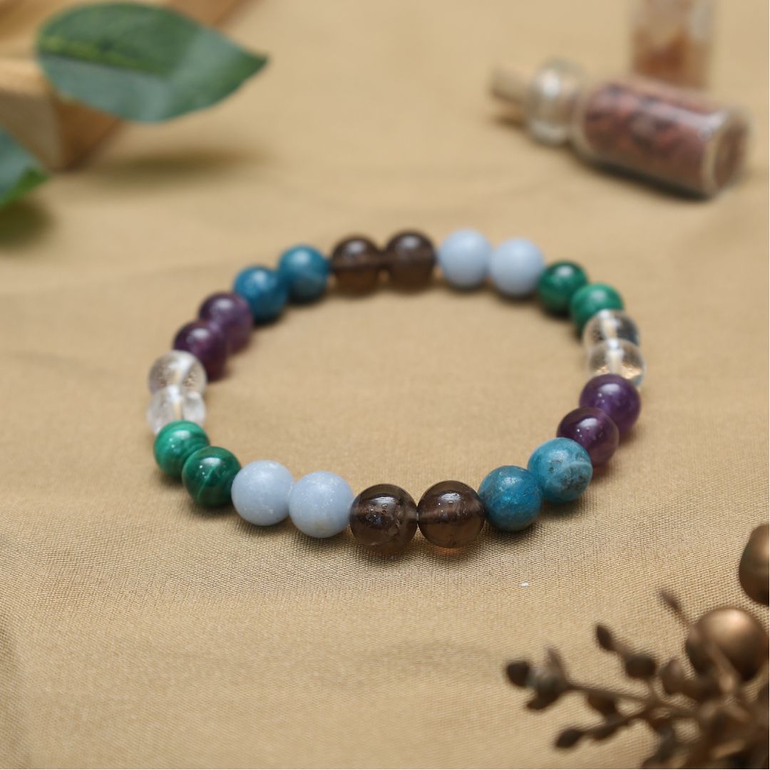 Autism Crystal Bracelet-8mm(calmness & Relaxation)