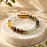 Dhanyog Magnet Bracelet-8mm(Wealth, Success & Positive Energy)