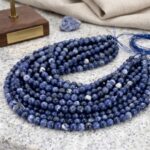 Sodalite String (48 Beads) | Premium Natural Blue Gemstone Beads for Jewelry Making
