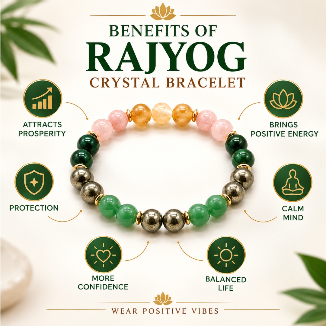 rajyog crystal bracelet