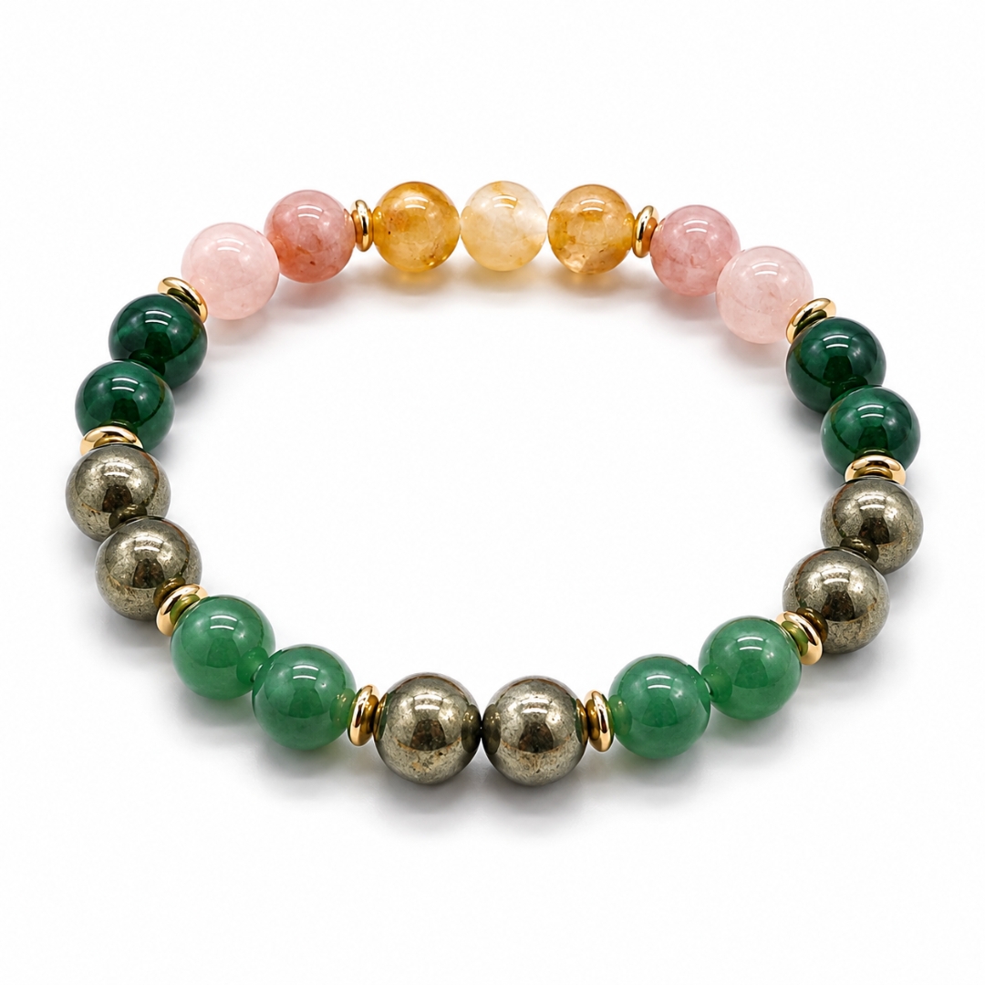 Rajyog Crystal Bracelet – (Success, Prosperity & Abundance)