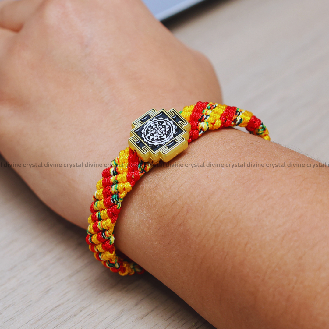 Eternal Blessing Sriyantra Kalawa Bracelet