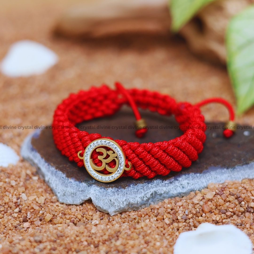 [ Limited Edition ] Indispensable Bond Red Aum Bracelet