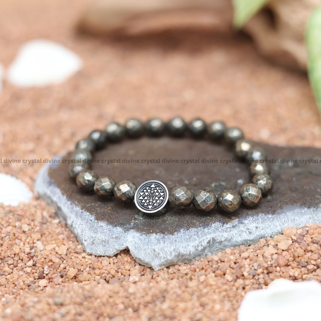 Fortune Catcher Sriyantra Pyrite Bracelet old one