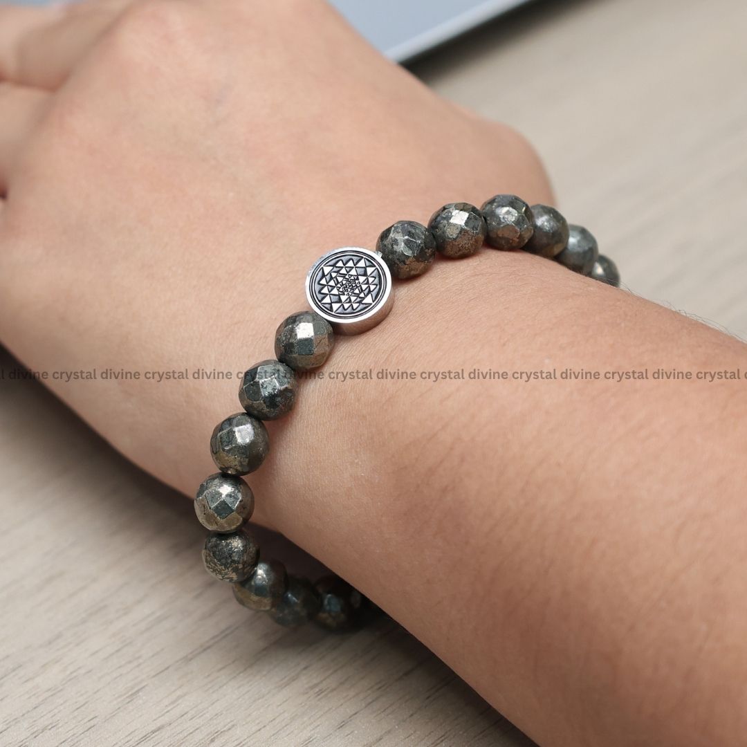 Fortune Catcher Sriyantra Pyrite Bracelet old one