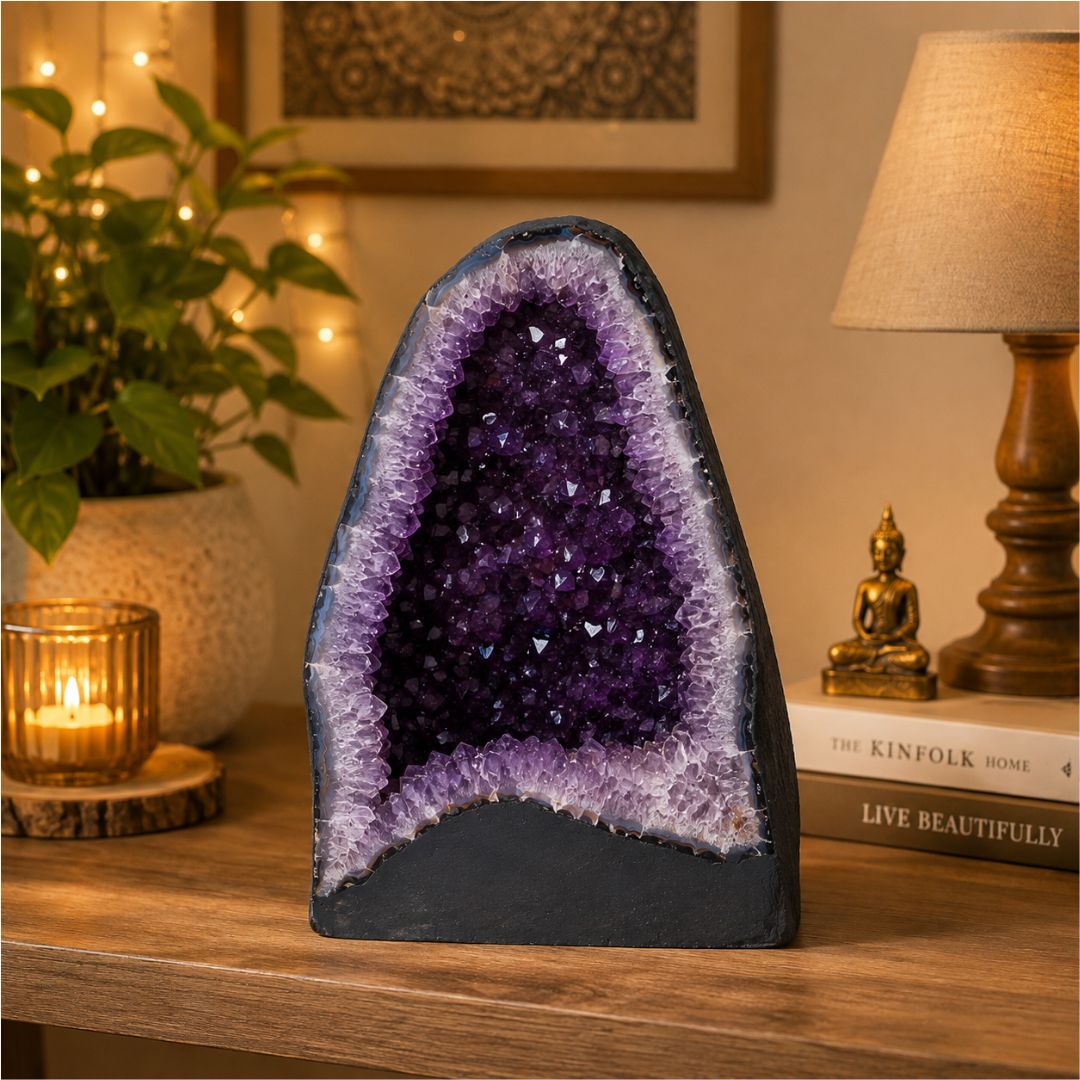 Natural Amethyst Geode – 33.60 KG Premium Crystal Geode