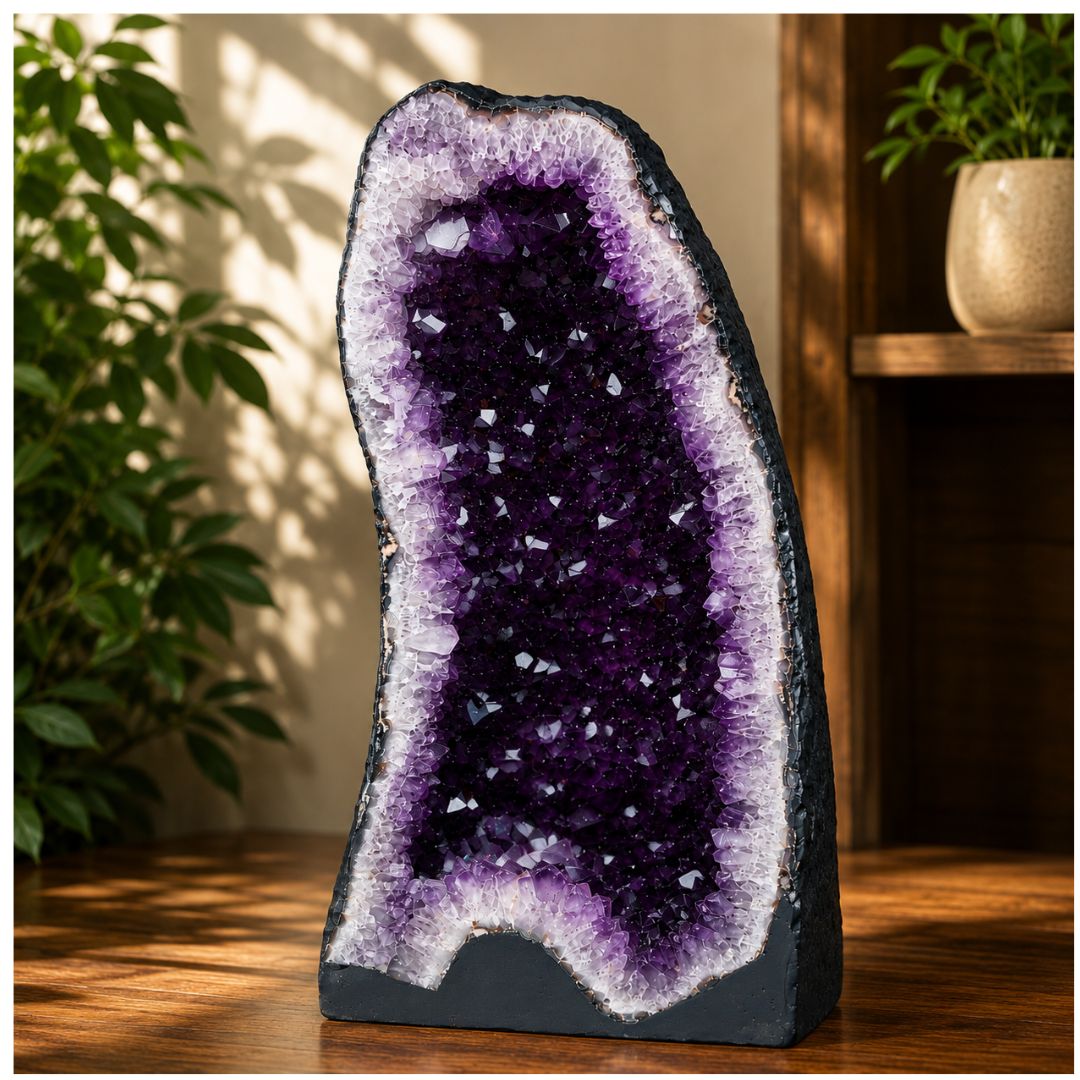 Natural Amethyst Geode – 72.80 KG Premium Crystal Geode