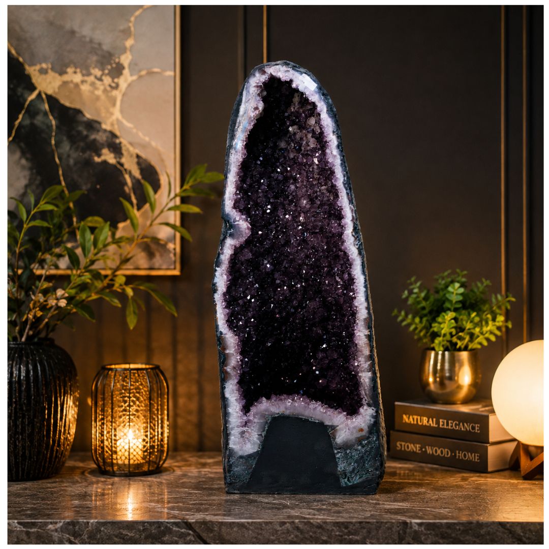 Natural Amethyst Geode 31.90 KG Premium Crystal Geode