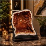 Natural Citrine Geode – 39.14 KG Premium Crystal Geode for Home & Office Decor