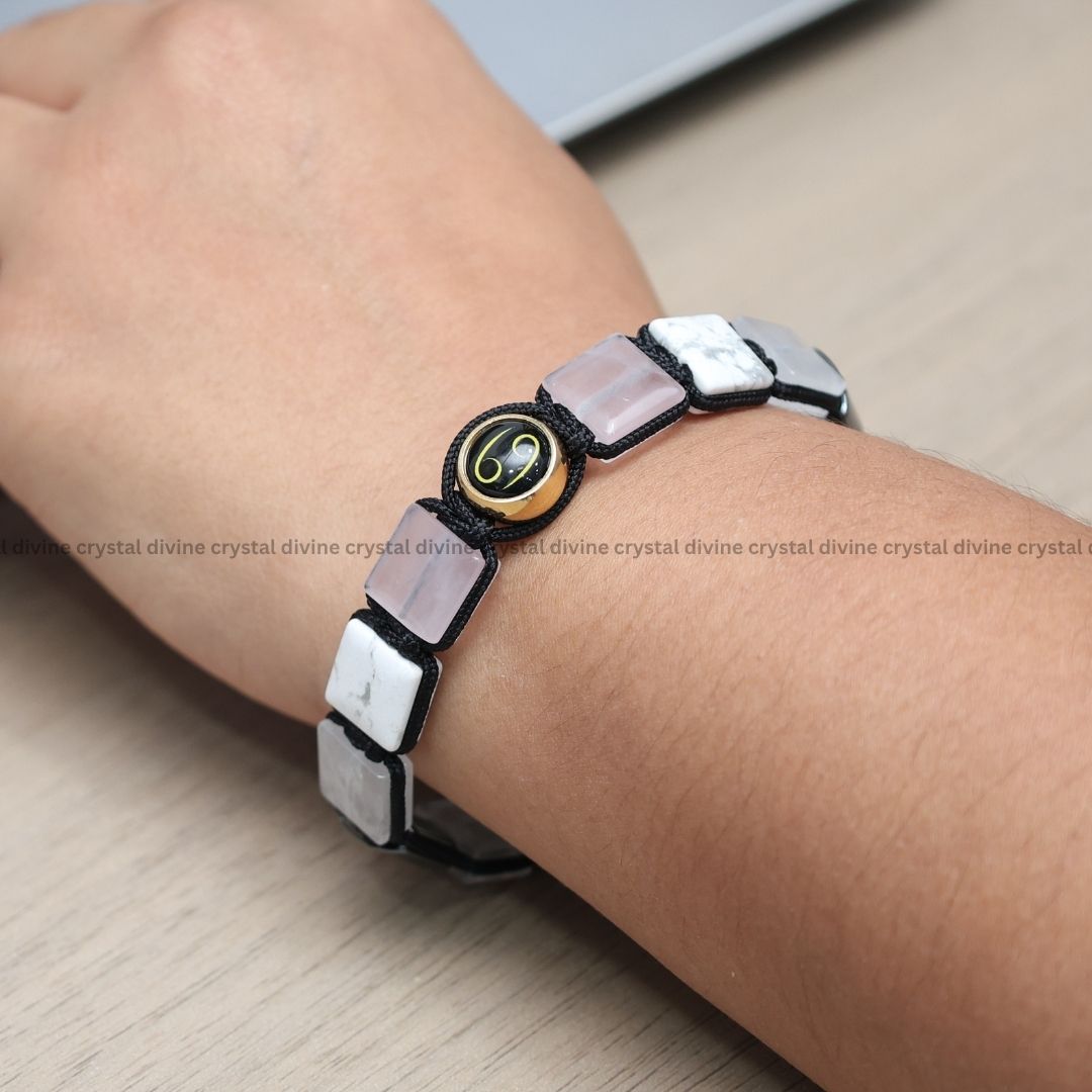 Cancer Serenity Zodiac Bracelet – Intuition, Love & Emotional Strength Ruled By Moon