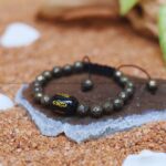 Fight Back With Grit Obsidian Pyrite Bracelet - Style: Balance & Strength
