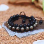 The Glorious Talisman Of Prosperity Pyrite Agate Tribal Bracelet