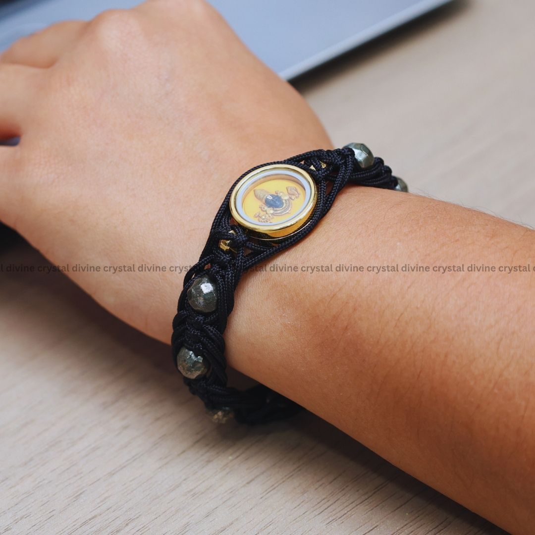Blessed Prosperity | Wealth & Opportunity Bracelet (Balaji Pyrite)