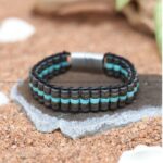 The Abundant Possibility Pyrite Turquoise Bracelet