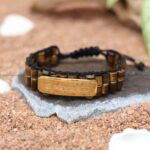 The Shelter Of Soul The Shiva Tiger Eye Premium Wristband Bracelet
