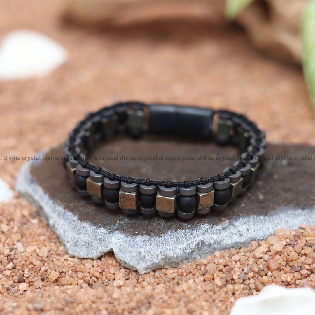Classic Pyrite Bracelet | Wealth & Prosperity