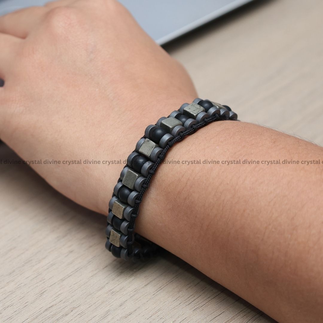 Classic Pyrite Bracelet | Wealth & Prosperity