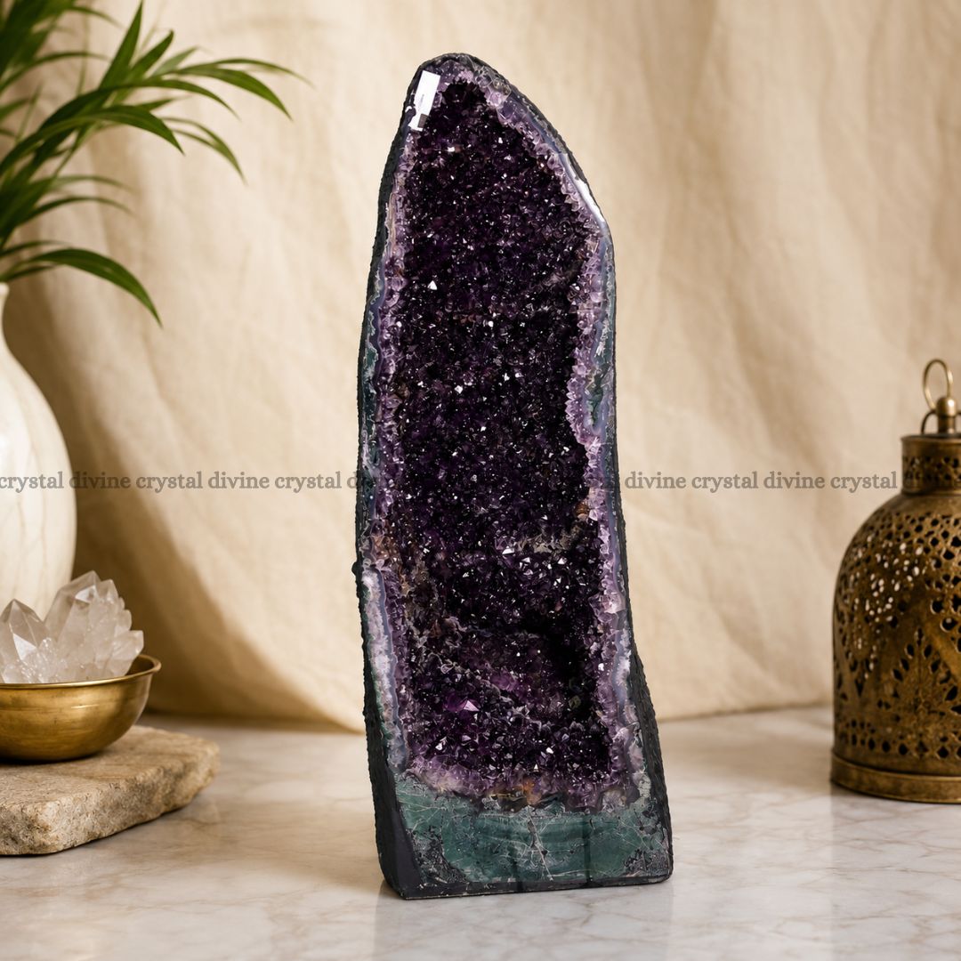 Natural Amethyst Geode – 39.90 KG Premium Crystal Geode for Home & Office Decor