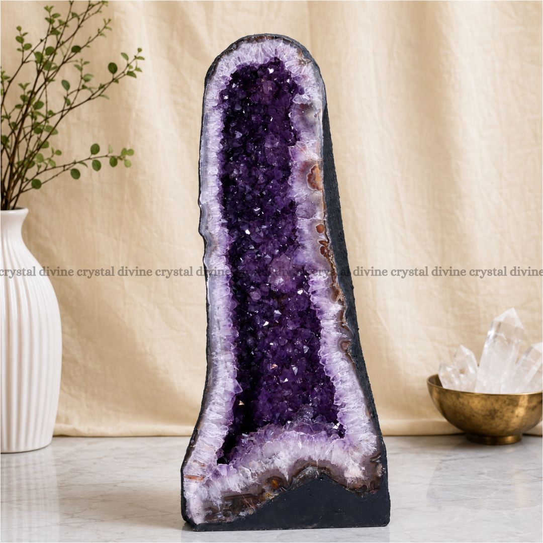 Natural Amethyst Geode 32.10 KG – Premium Crystal Geode for Home & Office Décor