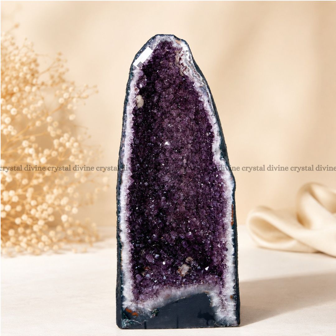 Natural Amethyst Geode – 28.10 KG Premium Crystal Geode for Home & Office Décor