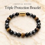 Triple Protection Magnet Bracelet-8mm (Focus & Determination)