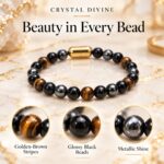 Triple Protection Magnet Bracelet-8mm (Focus & Determination)