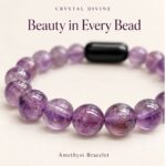 Amethyst Magnet Bracelet-8mm(Calm & Relaxation)