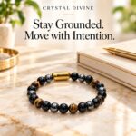 Triple Protection Magnet Bracelet-8mm (Focus & Determination)
