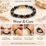 Triple Protection Magnet Bracelet-8mm (Focus & Determination)