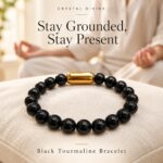 Black Tourmaline Magnet Bracelet-8mm(Energy & Protection)