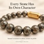 Pyrite Magnet Bracelet-8mm(Abundance & Prosperity)