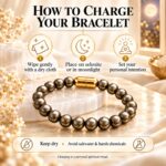 Pyrite Magnet Bracelet-8mm(Abundance & Prosperity)