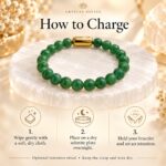 Green Jade Magnet Bracelet-8mm(Harmony & Balance)